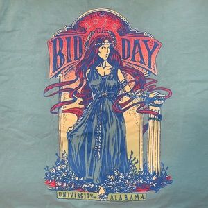 Bama Rush 2015 Bid Day T-Shirt Seafoam Alabama